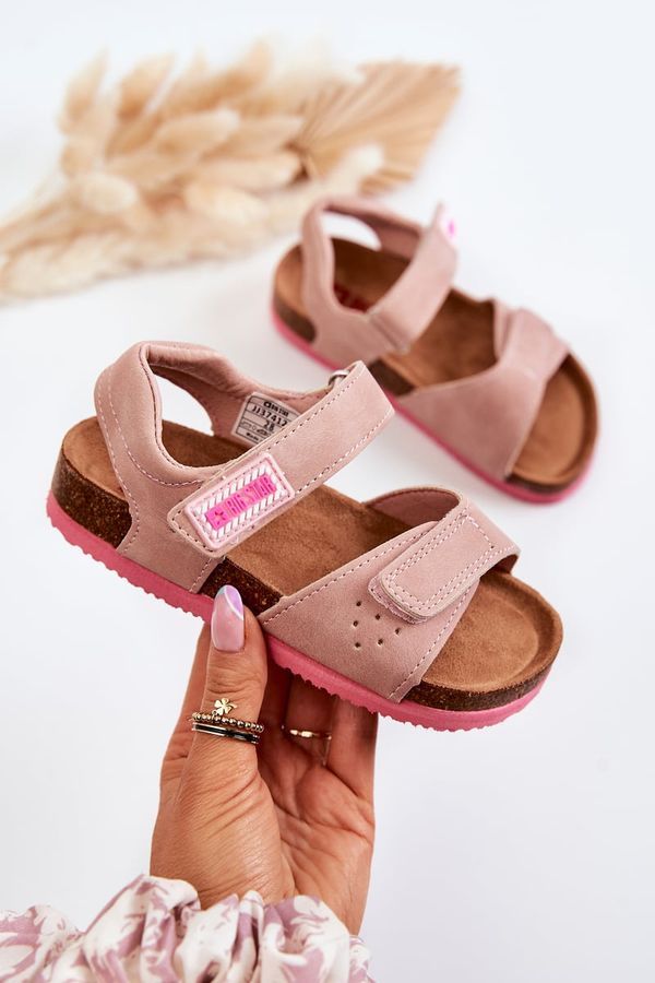 BIG STAR SHOES Children's comfortable sandals Big Star - pink