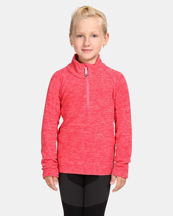 Kilpi Children's fleece sweatshirt Kilpi ALMERI-J Pink