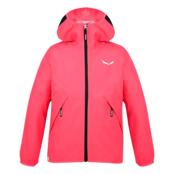 Salewa Children's jacket Salewa Aqua PTX Calypso Coral