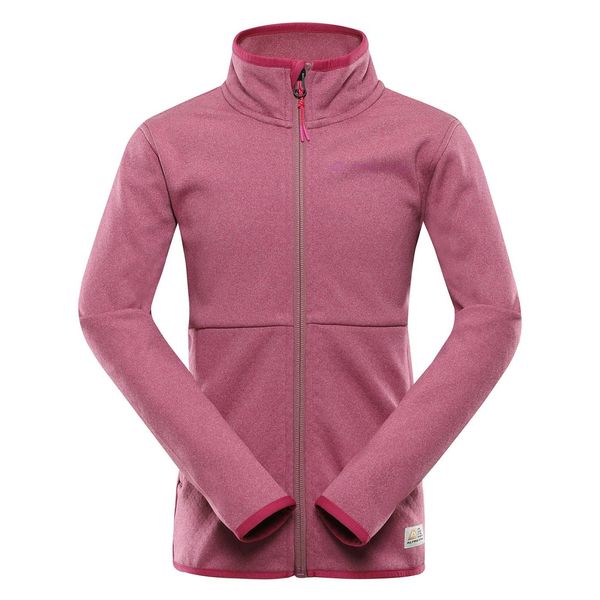 ALPINE PRO Children's melange sweatshirt ALPINE PRO QERTO meavewood