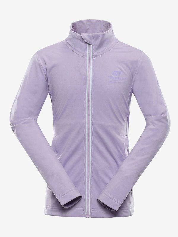 ALPINE PRO Children's quick-drying sweatshirt ALPINE PRO FRASEBO purple