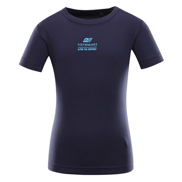 ALPINE PRO Children's quick-drying T-shirt ALPINE PRO BASIKO MOOD INDIGO