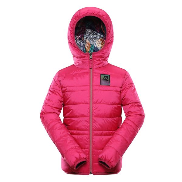 ALPINE PRO Children's reversible jacket hi-therm ALPINE PRO EROMO cabaret variant pa