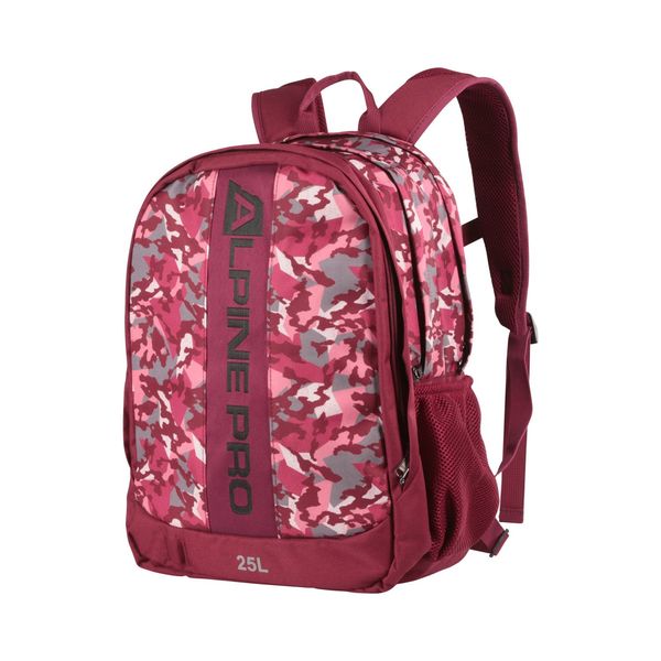 ALPINE PRO Children's school backpack with glowing logo 25l ALPINE PRO NERAX anemone