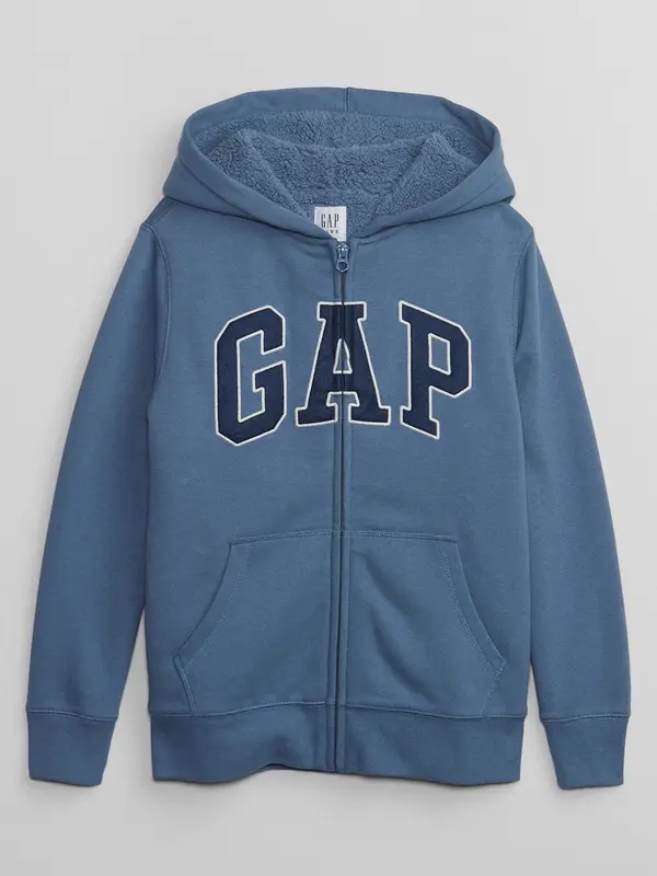 GAP Children's Sherpa Sweatshirt with GAP Logo - Boys
