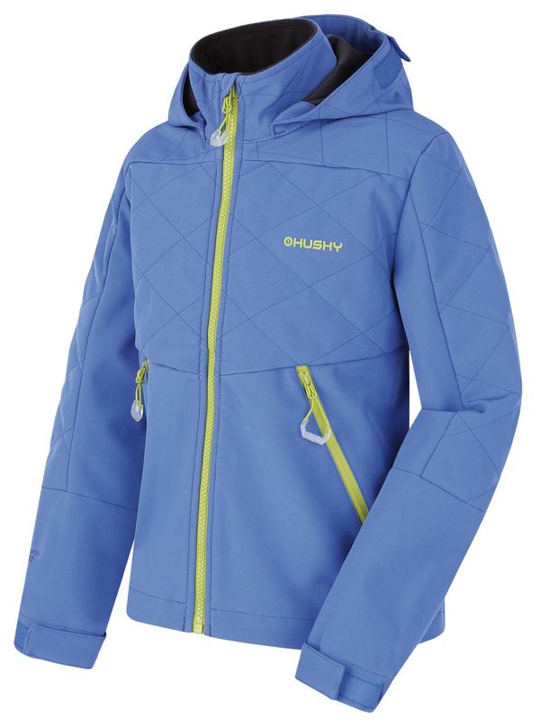 HUSKY Children's softshell jacket HUSKY Salex K blue