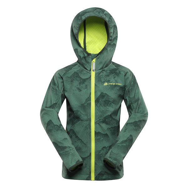 ALPINE PRO Children's softshell jacket with membrane ALPINE PRO EZORO myrtle variant pa