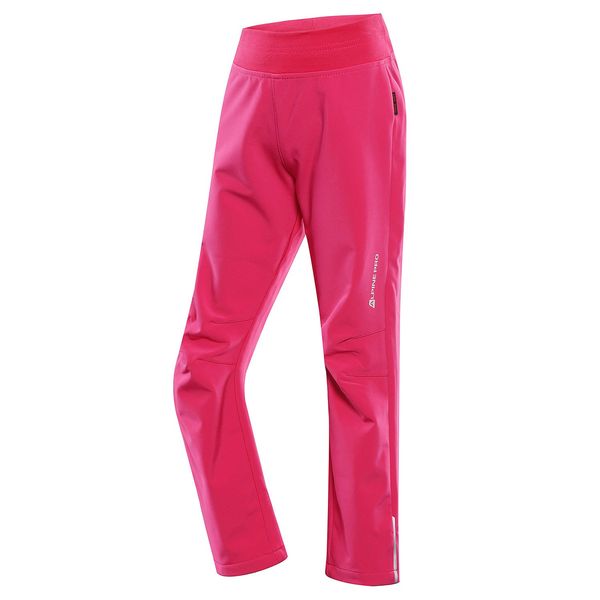 ALPINE PRO Children's softshell pants ALPINE PRO ZORTO cabaret