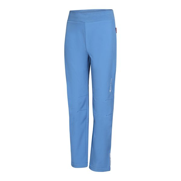 ALPINE PRO Children's softshell pants ALPINE PRO ZORTO vallarta blue