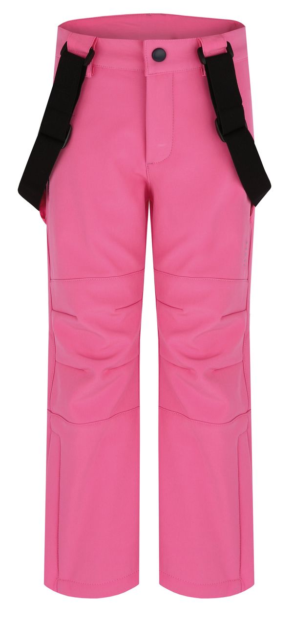 LOAP Children's softshell ski trousers LOAP LOVELO Pink