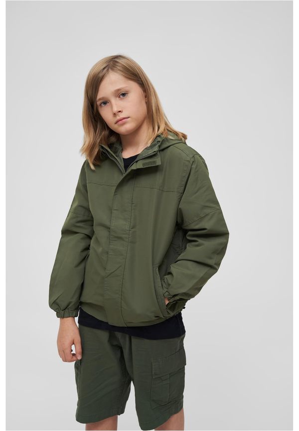 Brandit Children's summer windbreaker with front zipper olive