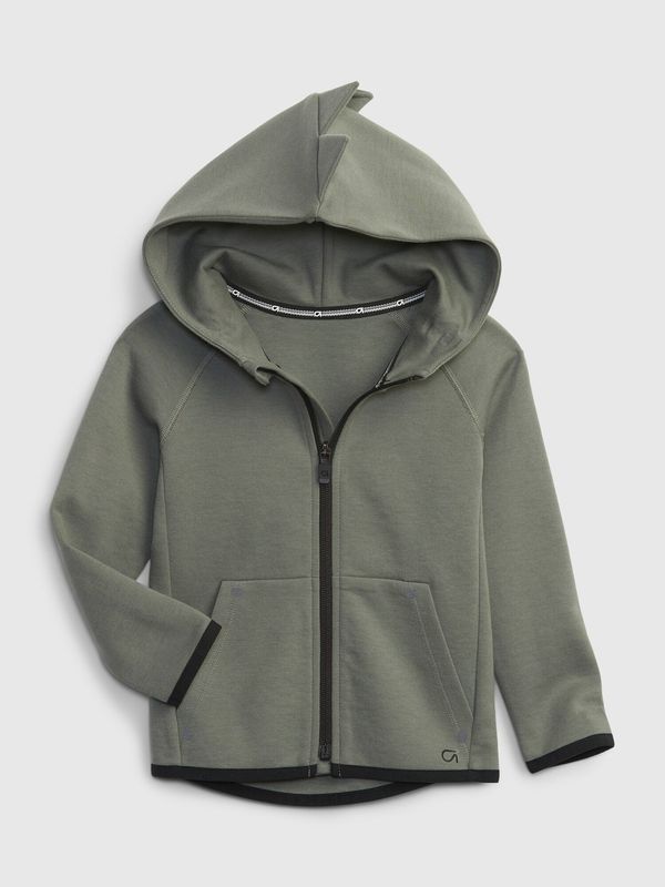 GAP Children's sweatshirt GapFit with dino hood - Boys