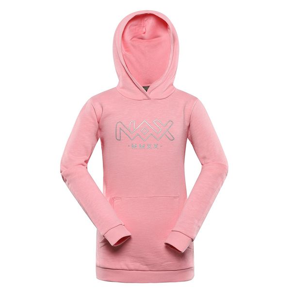 NAX Children's sweatshirt nax NAX COLEFO candy pink