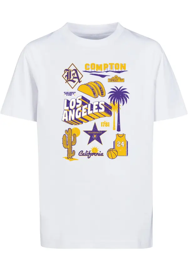 Mister Tee Children's T-shirt LA Classic white