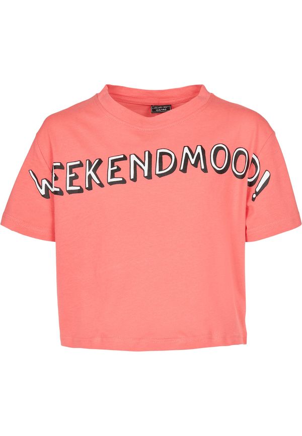 Mister Tee Children's T-shirt Weekend Mood - pink