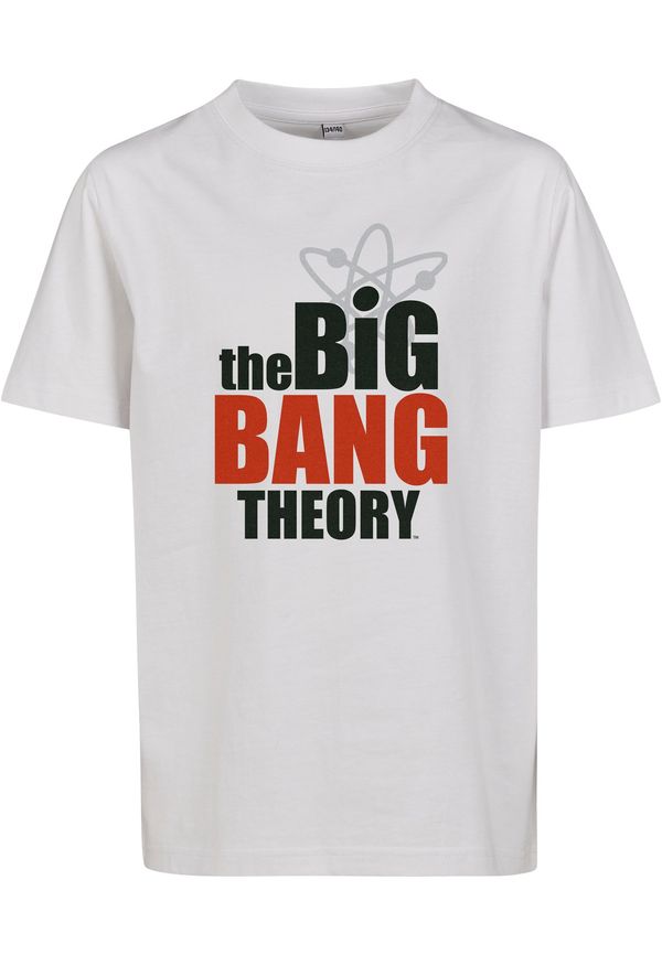 MT Kids Children's T-shirt with Big Bang Theory logo white