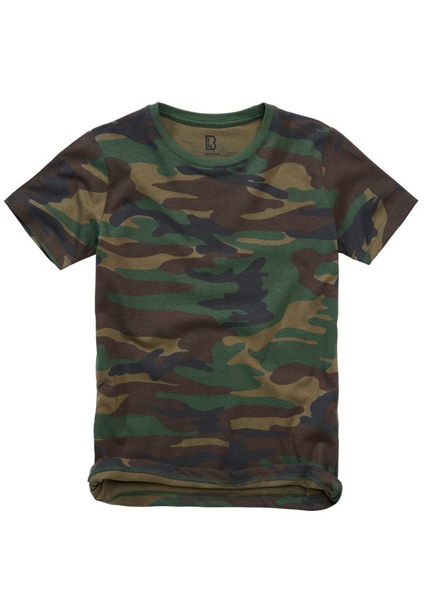 Brandit Children's T-shirt woodland