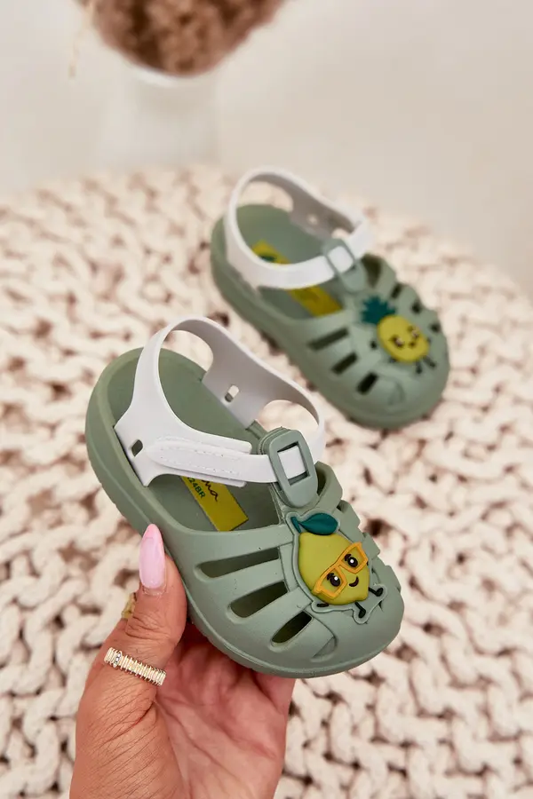 Ipanema Children's Velcro Sandals Fruits 83615 Ipanema Summer XIV Baby Green