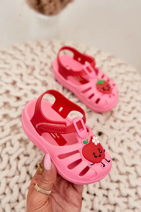 Ipanema Children's Velcro Sandals Fruits 83615 Ipanema Summer XIV Pink-Red