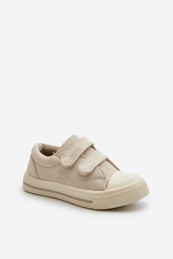 BIG STAR SHOES Children's Velcro Sneakers Big Star Beige