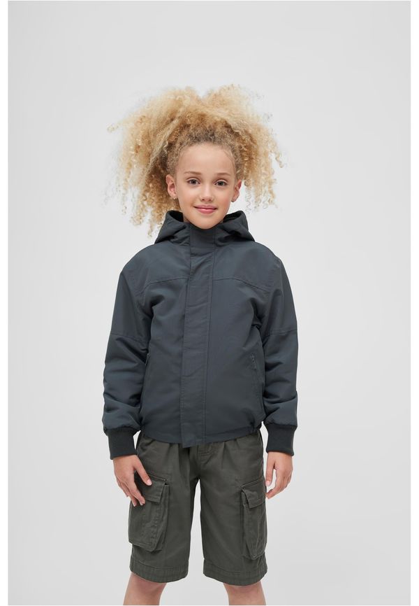 Brandit Children's windbreaker with front zipper anthracite