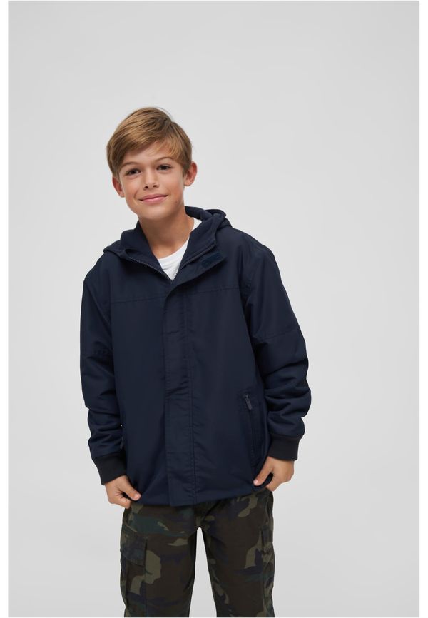 Brandit Children's windbreaker with navy front zipper