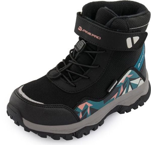 ALPINE PRO Children's winter shoes ALPINE PRO COLEMO black