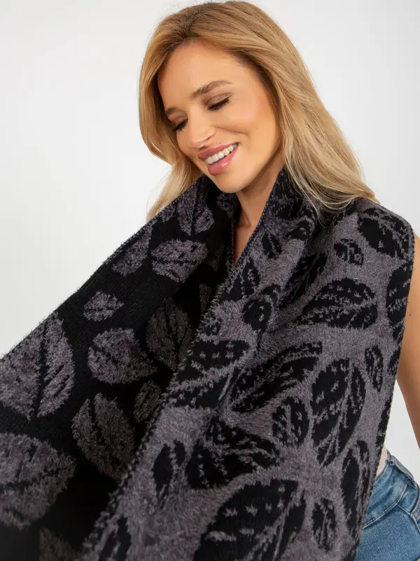 Factory Price Chimney Snood-AT-KM-K-236003.45P-Grey-Black