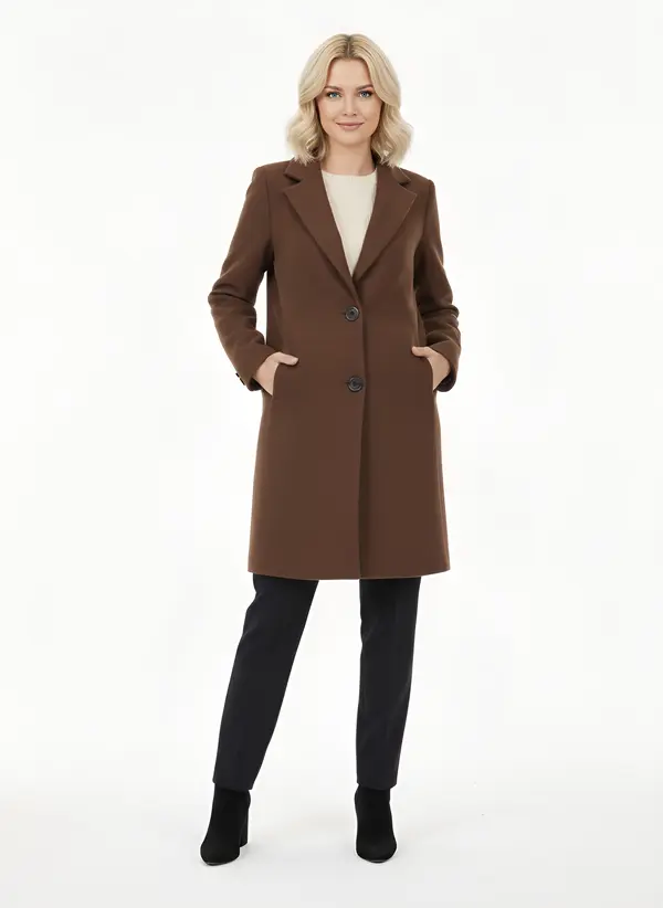 Yups Chocolate Classic Striped Yups Coat