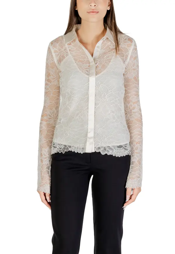 Guess Čipkasta bluza Guess