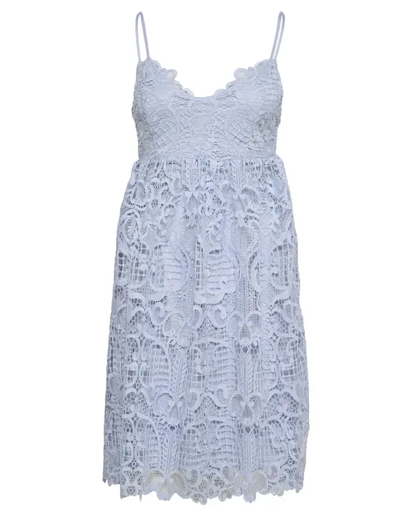 Vila Clothes Čipkasta obleka Vila Clothes