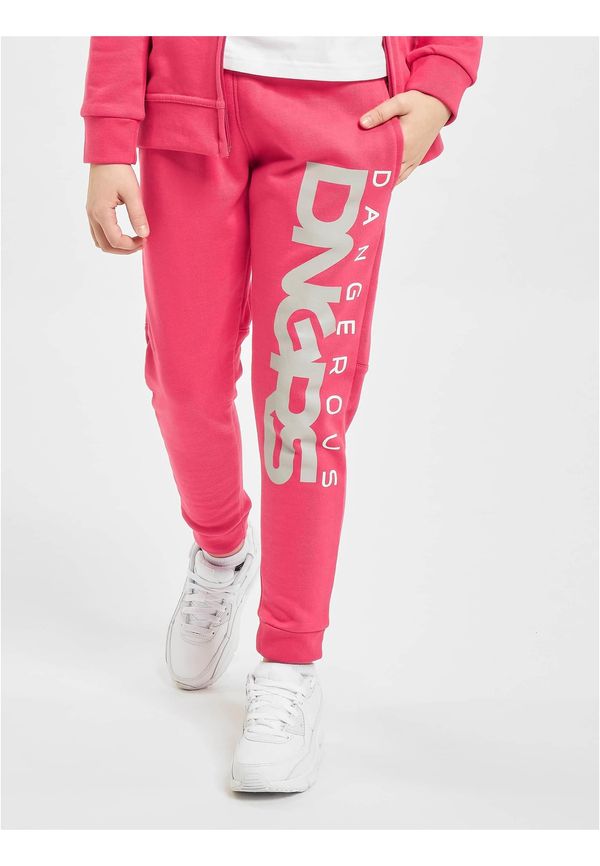 Dangerous DNGRS Classic junior sweatpants pink