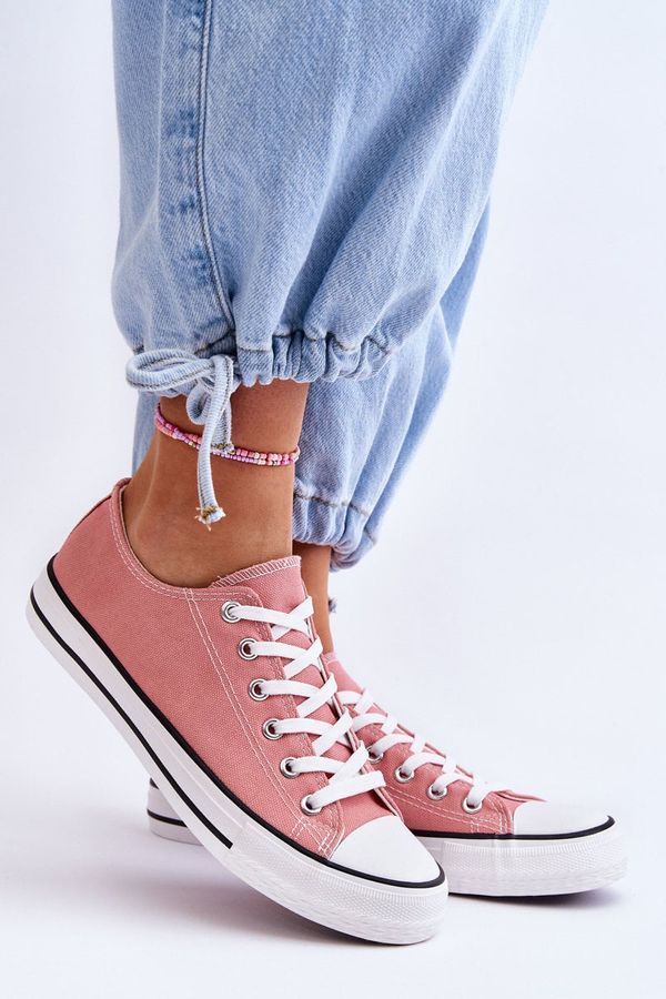 Kesi Classic Low Womens Sneakers Dark Pink Vegas