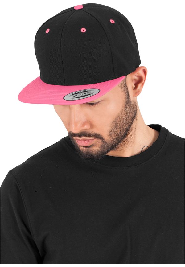 Flexfit Classic Snapback 2-Tone blk/neonpink