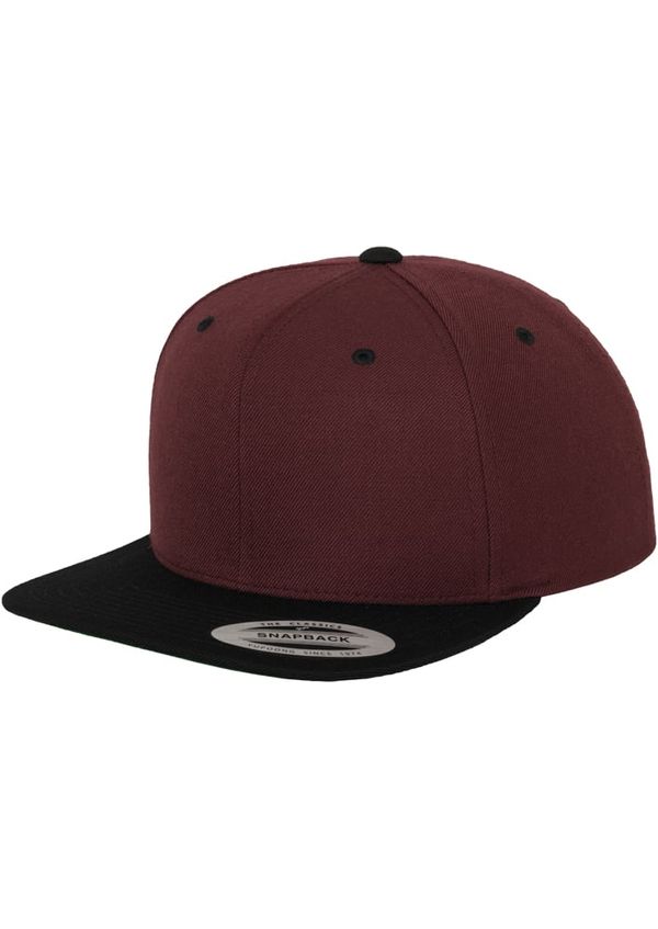 Flexfit Classic Snapback 2-Tone Maroon/Blk