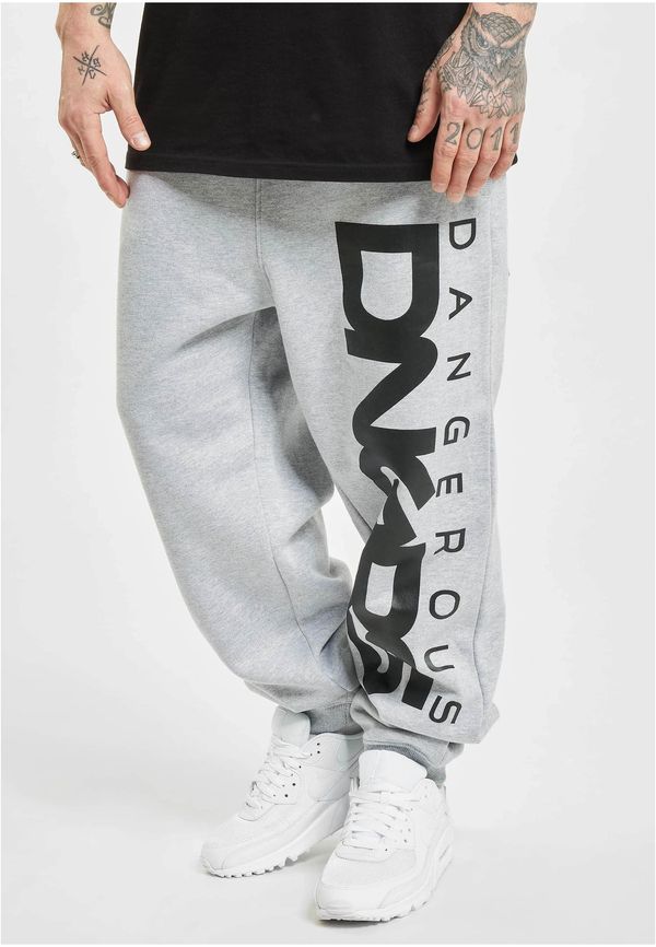 Dangerous DNGRS Classic sweatpants with gray melange