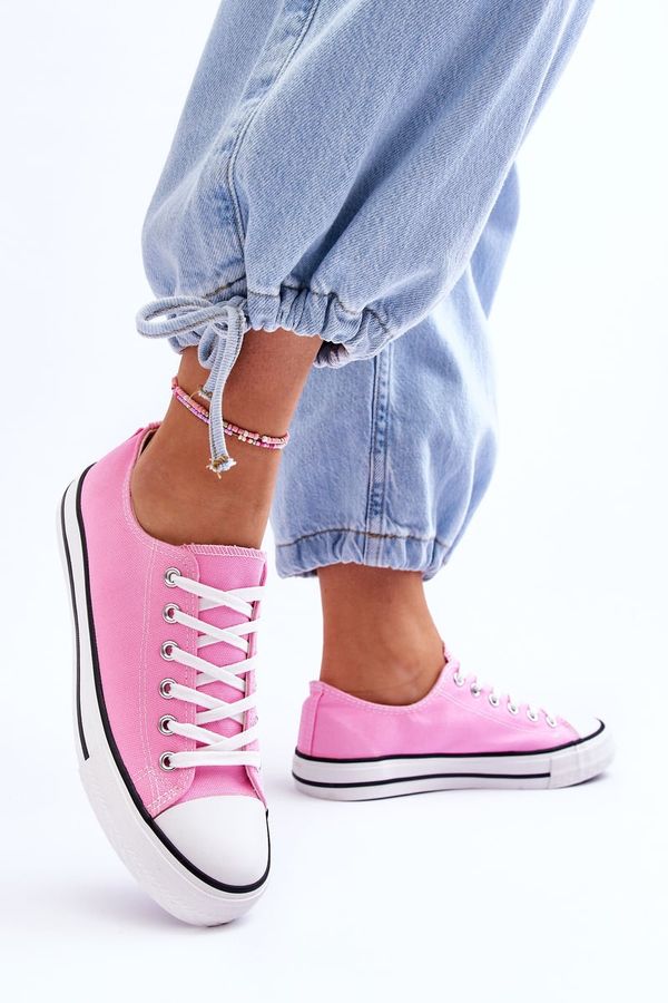 Kesi Classic Women's Pink Vegas Low-Top Sneakers