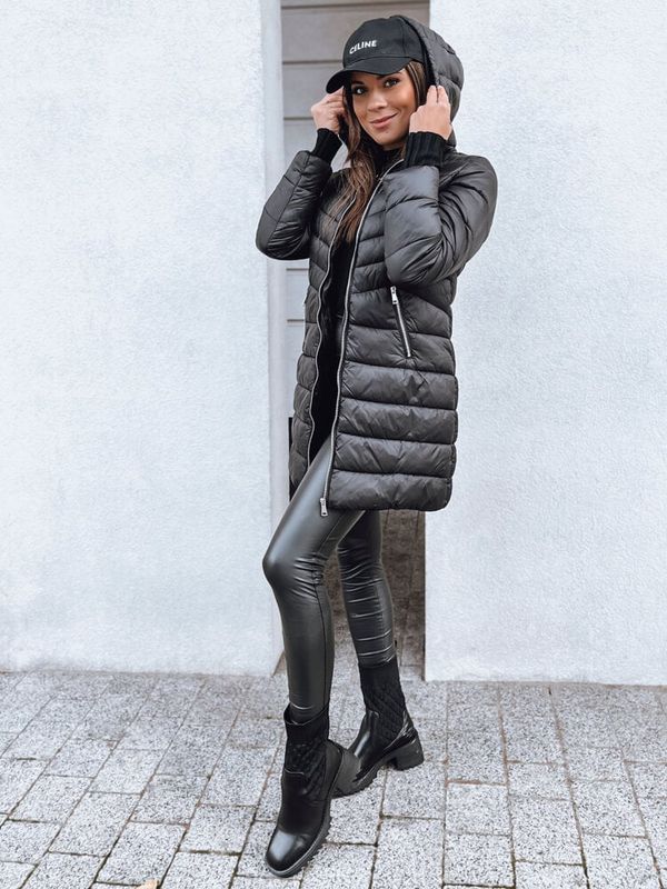 DStreet CLOUDY women's quilted jacket black Dstreet