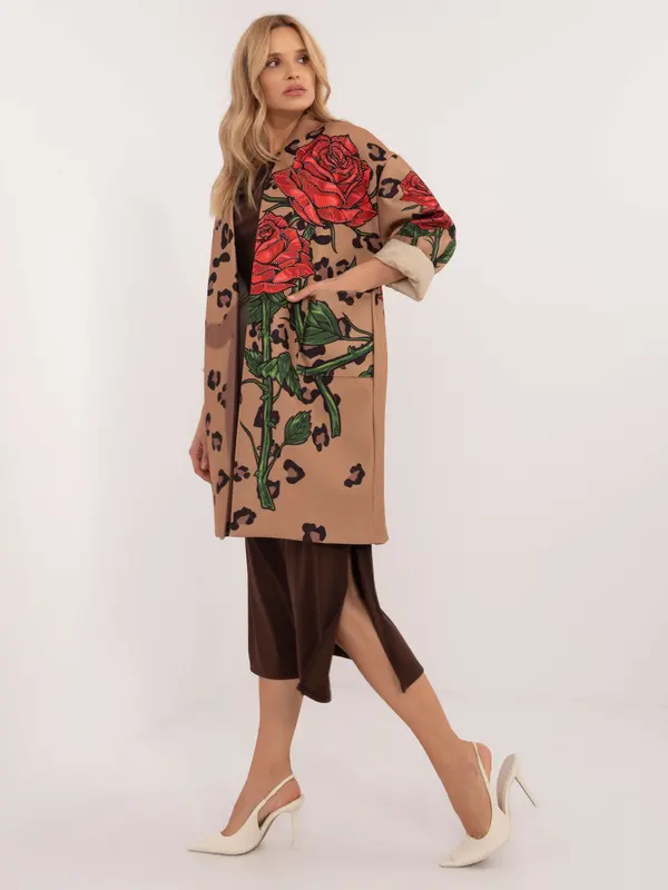 Italy Moda Coat-DHJ-PL-19821.60P-camel