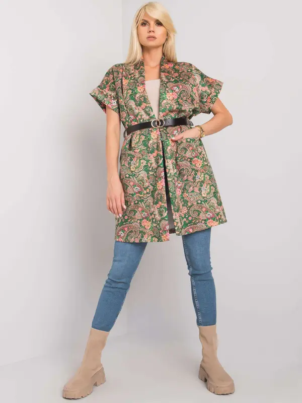 Italy Moda Coat-DHJ-PL-6025A.24X-green