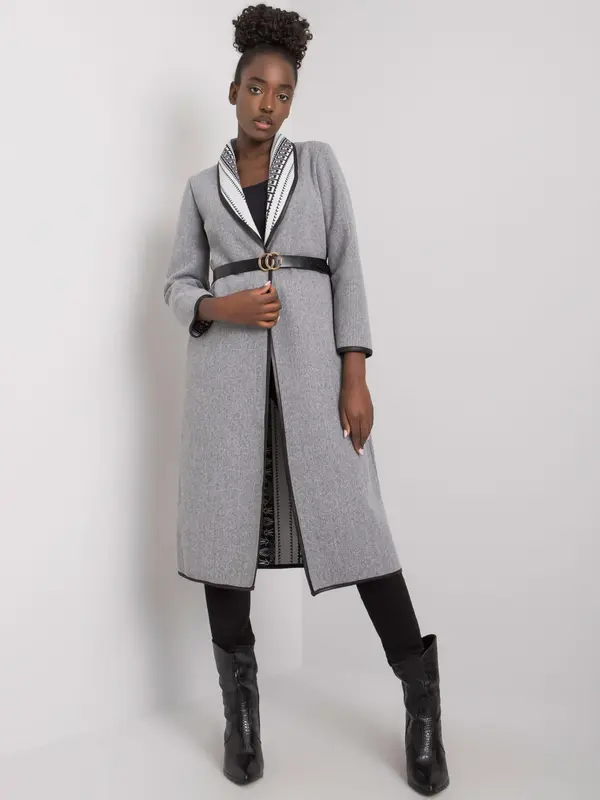 Italy Moda Coat-DHJ-PL-A5753-1.29X-grey