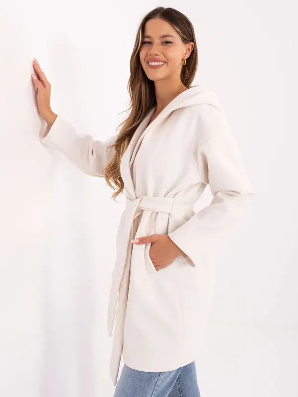 RUE PARIS Coat-IT-EN-A9587.00-white