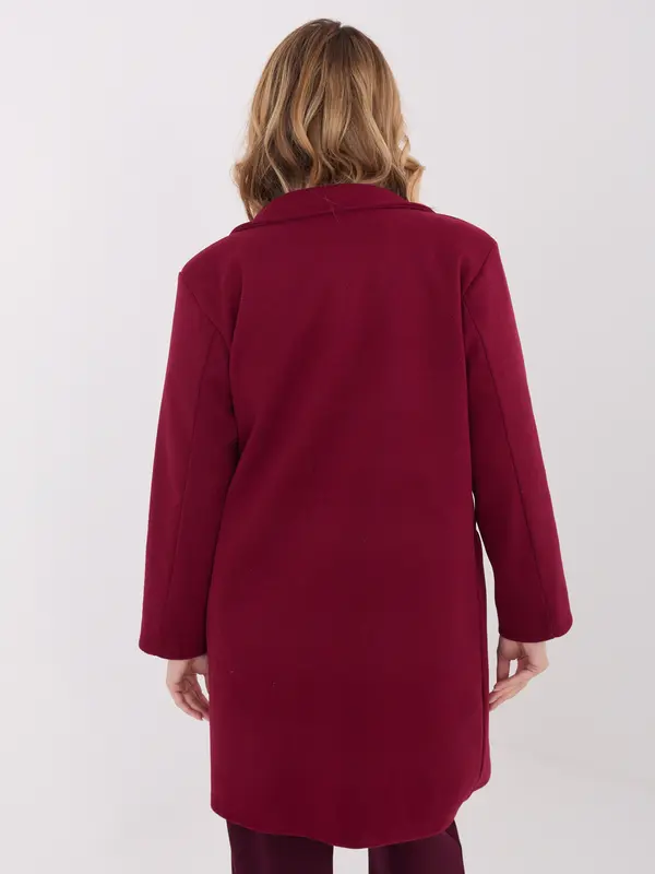 MODA ITALY Coat-IT-PL-20238.23-burgundy