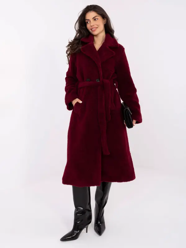 Factory Price Coat-IT-PL-97150.26-burgundy