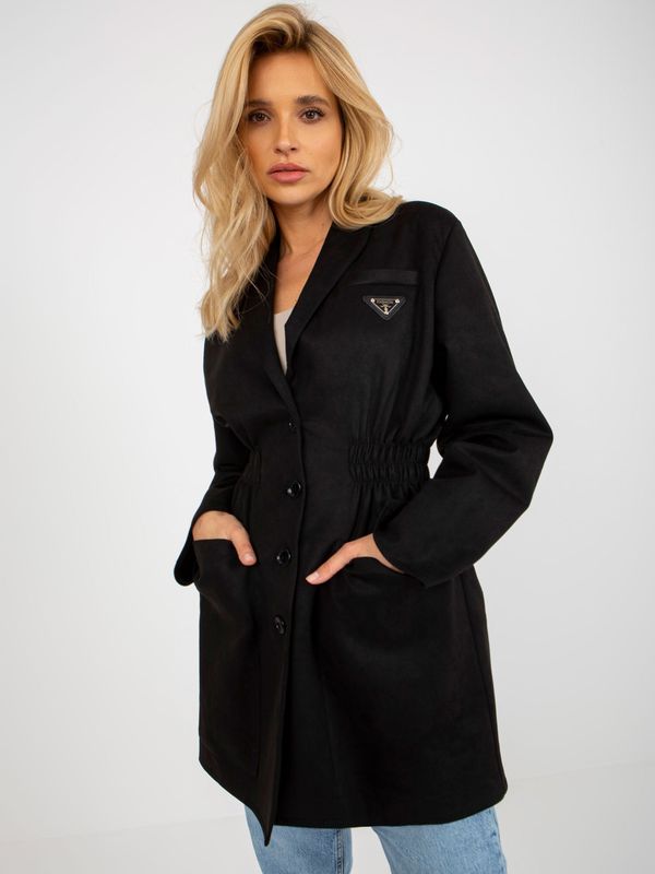 LAKERTA Coat-LK-PL-509128.19-black