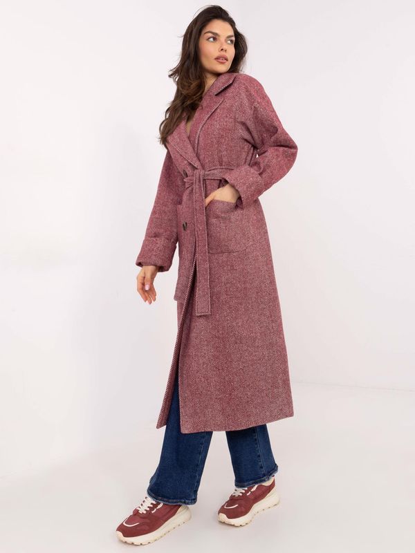 LAKERTA Coat LK-PL-509835.19 burgundy