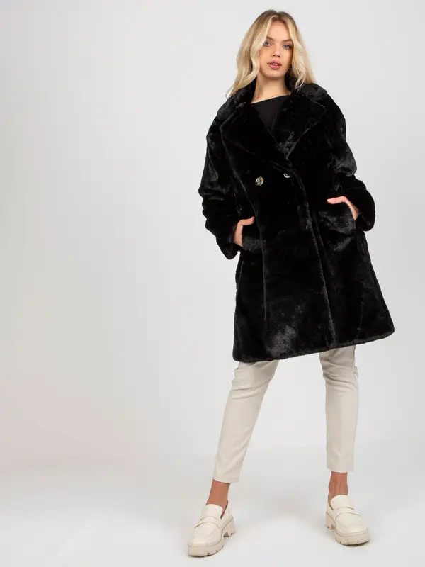 Och Bella Coat TW-PL-2118.95P-black