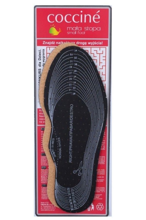 Coccine Coccine Children's Leather Insoles On Latex For Cutting 19-3