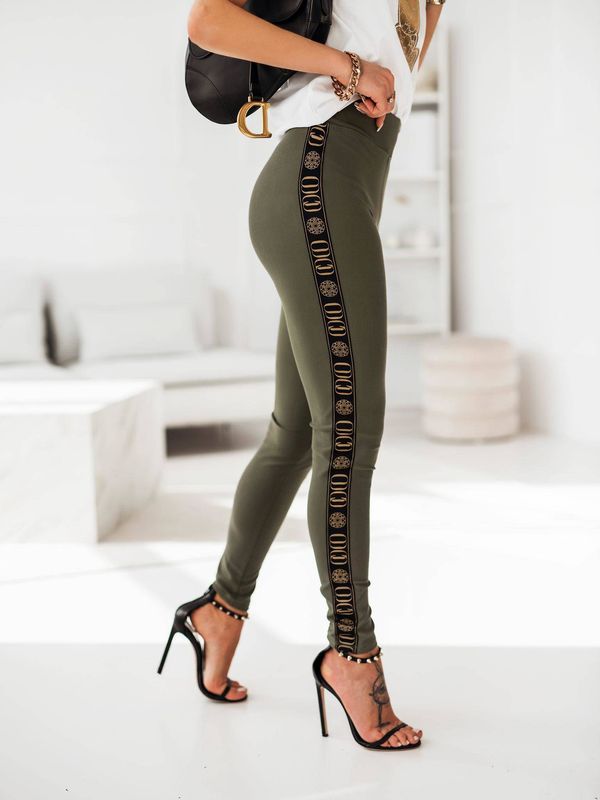 Cocomore Cocomore khaki leggings cmgLG1066b.R69