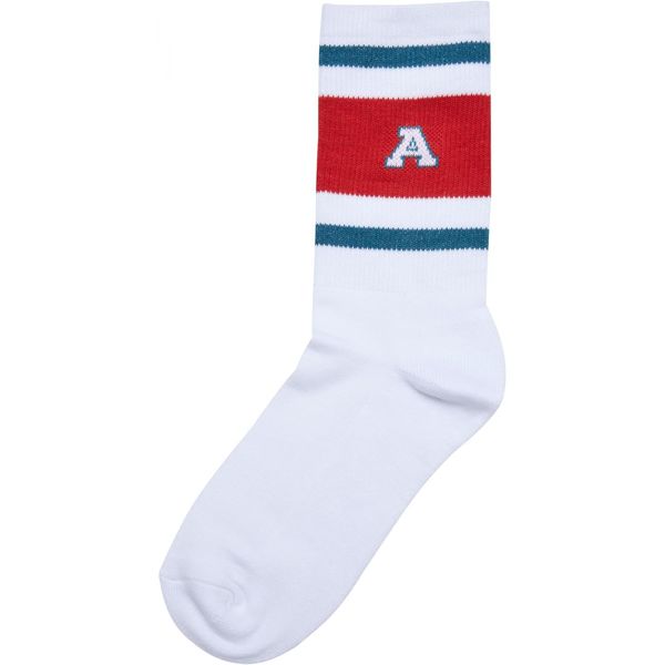 Urban Classics College Team Socks Bottle Green/Huge/White